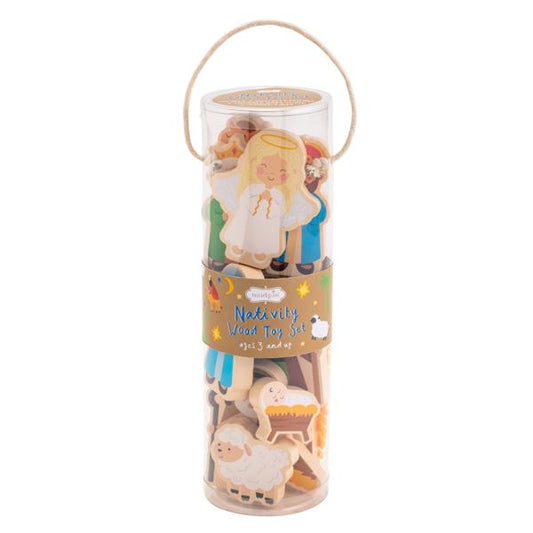 Nativity Wood Playset