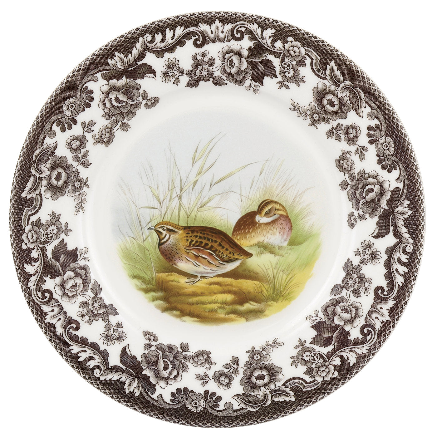 Woodland Luncheon Plate - Birds