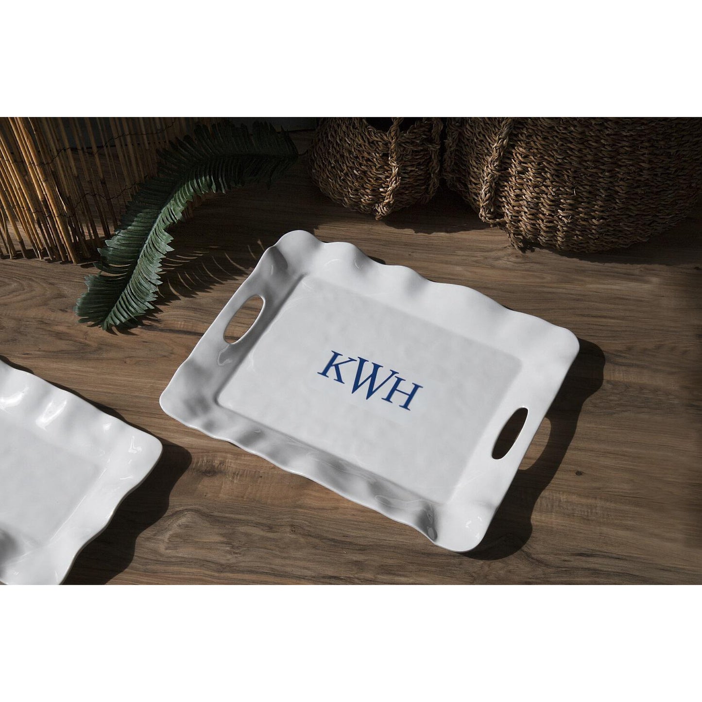 Vida Havana Rectangular Handled Tray