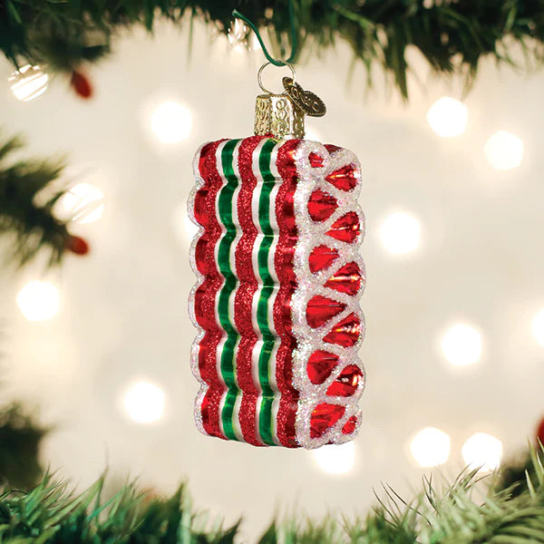 Ribbon Candy Ornament