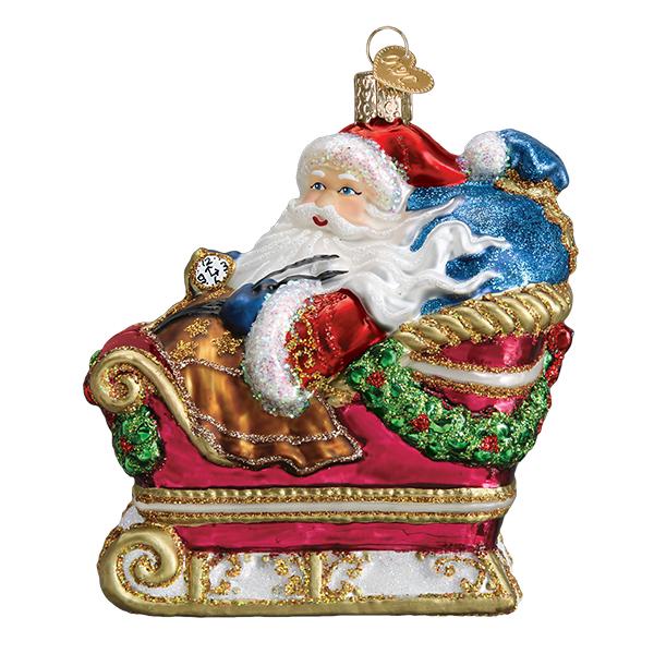 Santa In Sleigh