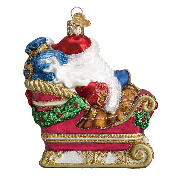 Santa In Sleigh