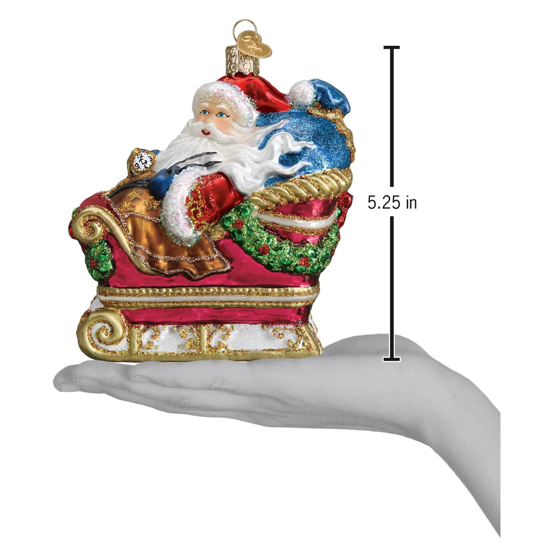 Santa In Sleigh