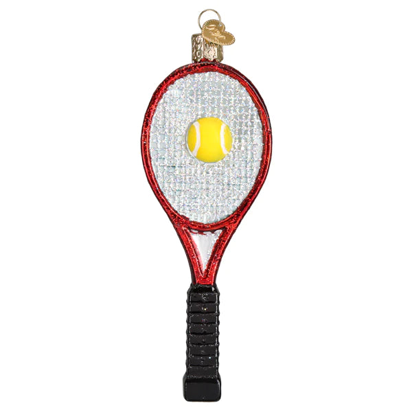 Red Tennis Raquet
