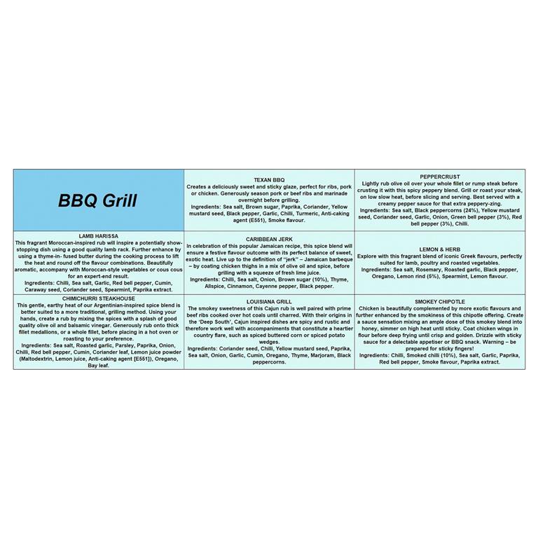 BBQ Grill Spice Gift Mix