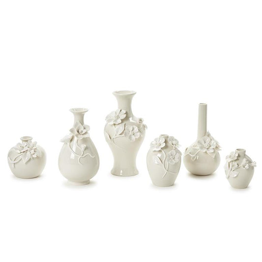 Sculpted Mini Floral Vase