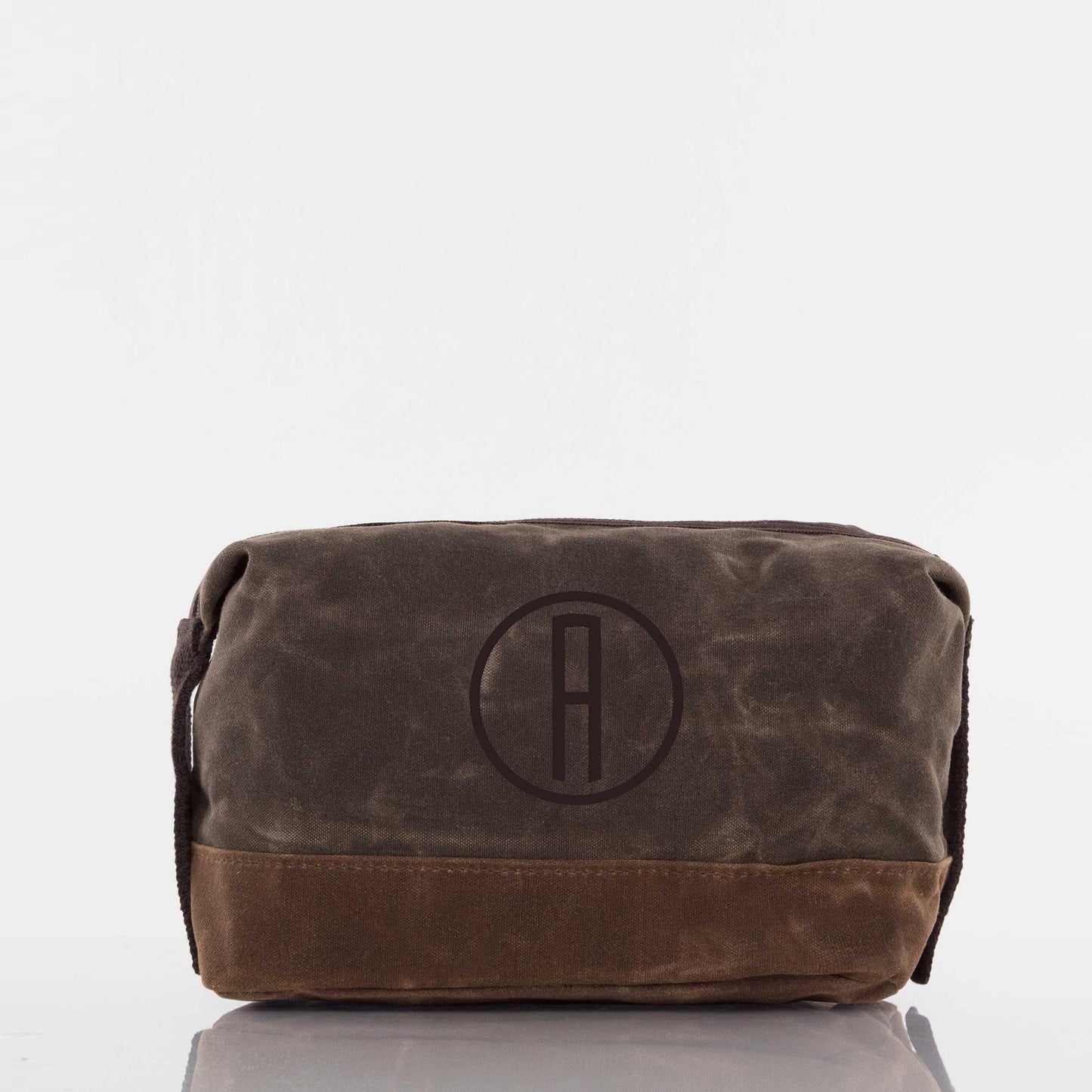 Waxed Canvas Dopp Kit