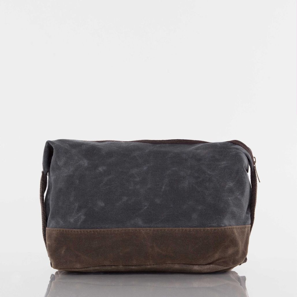 Waxed Canvas Dopp Kit