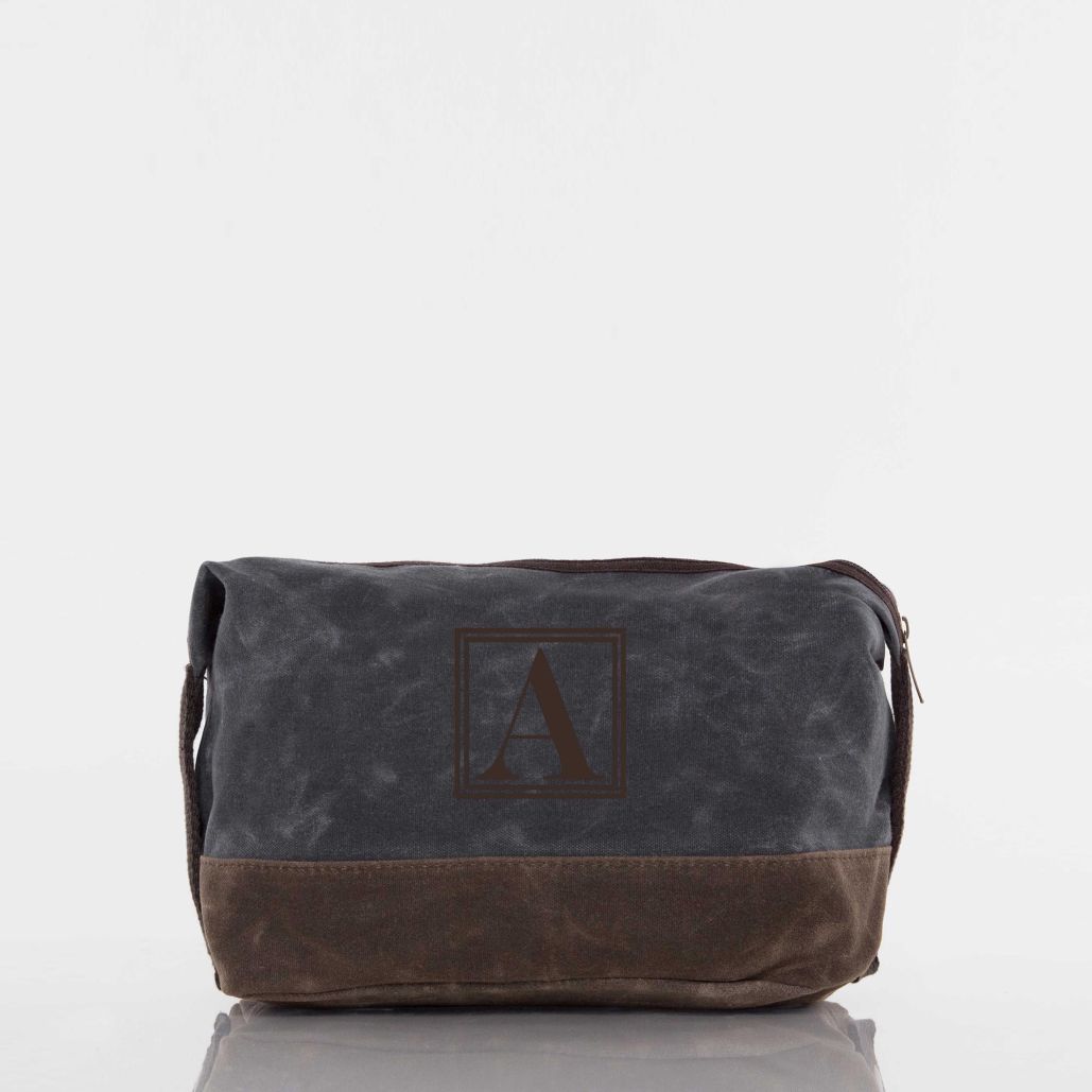 Waxed Canvas Dopp Kit