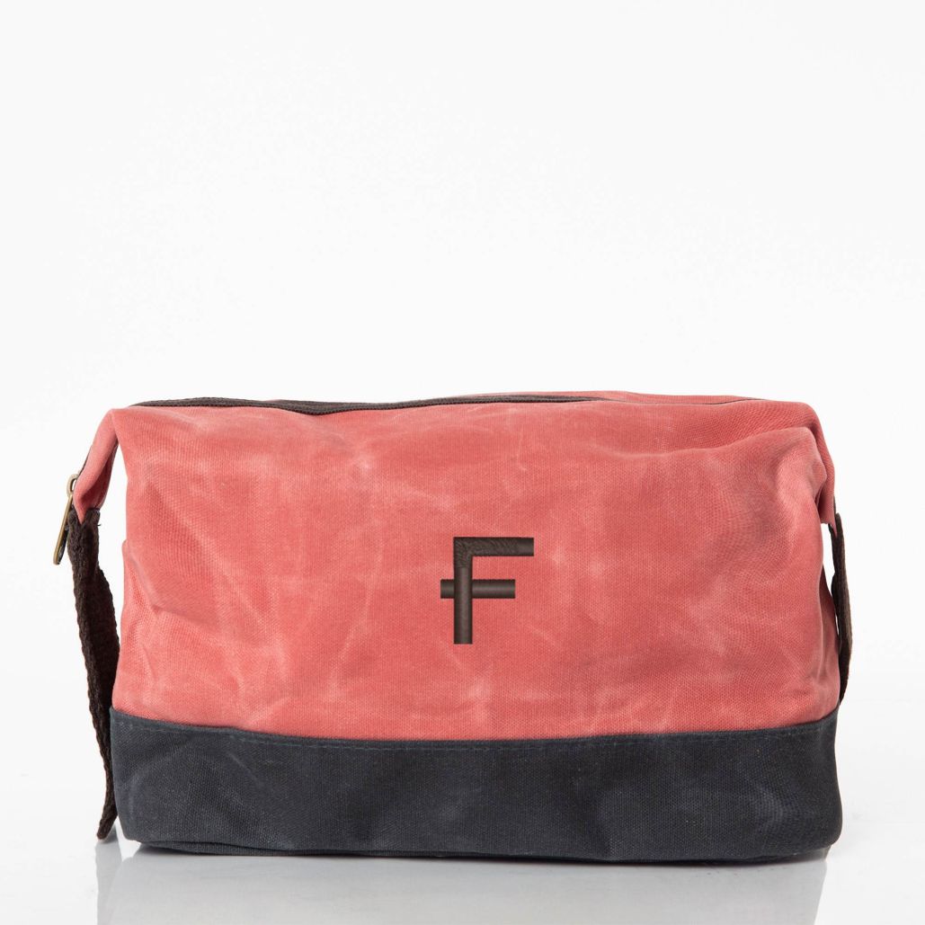 Waxed Canvas Dopp Kit