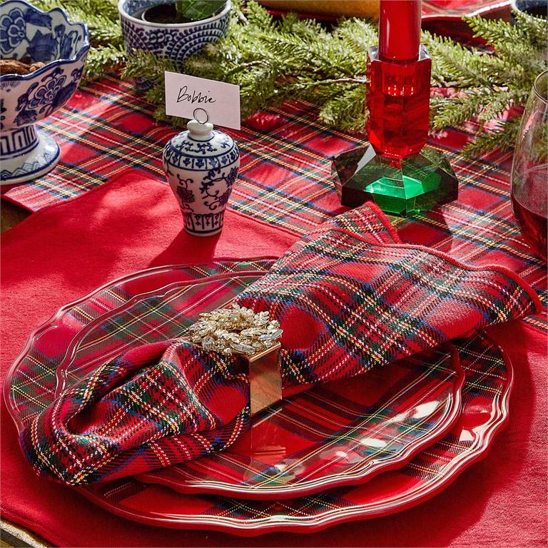 Tartan Dinner Napkins