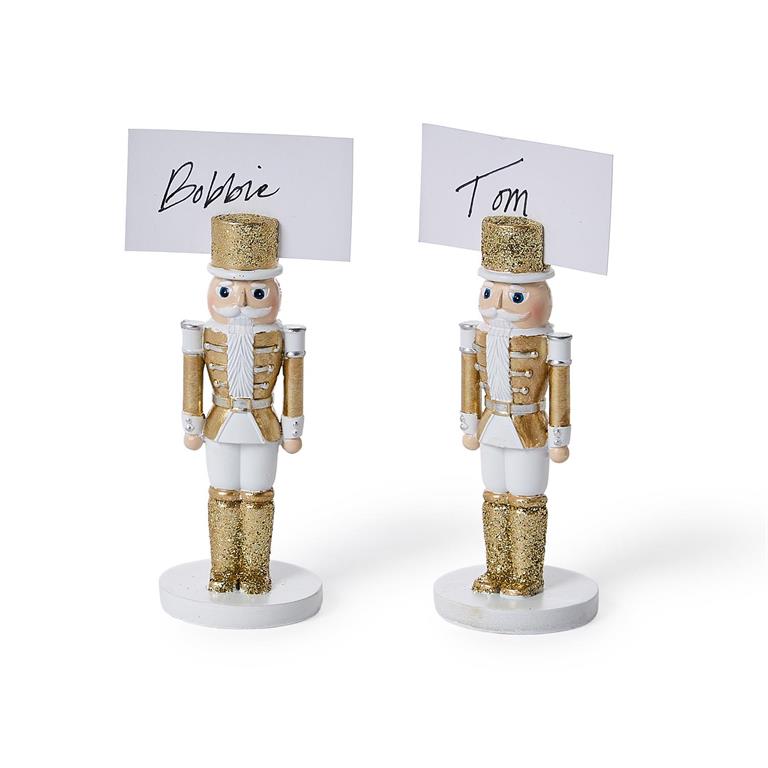 Nutcracker Place Card Holder