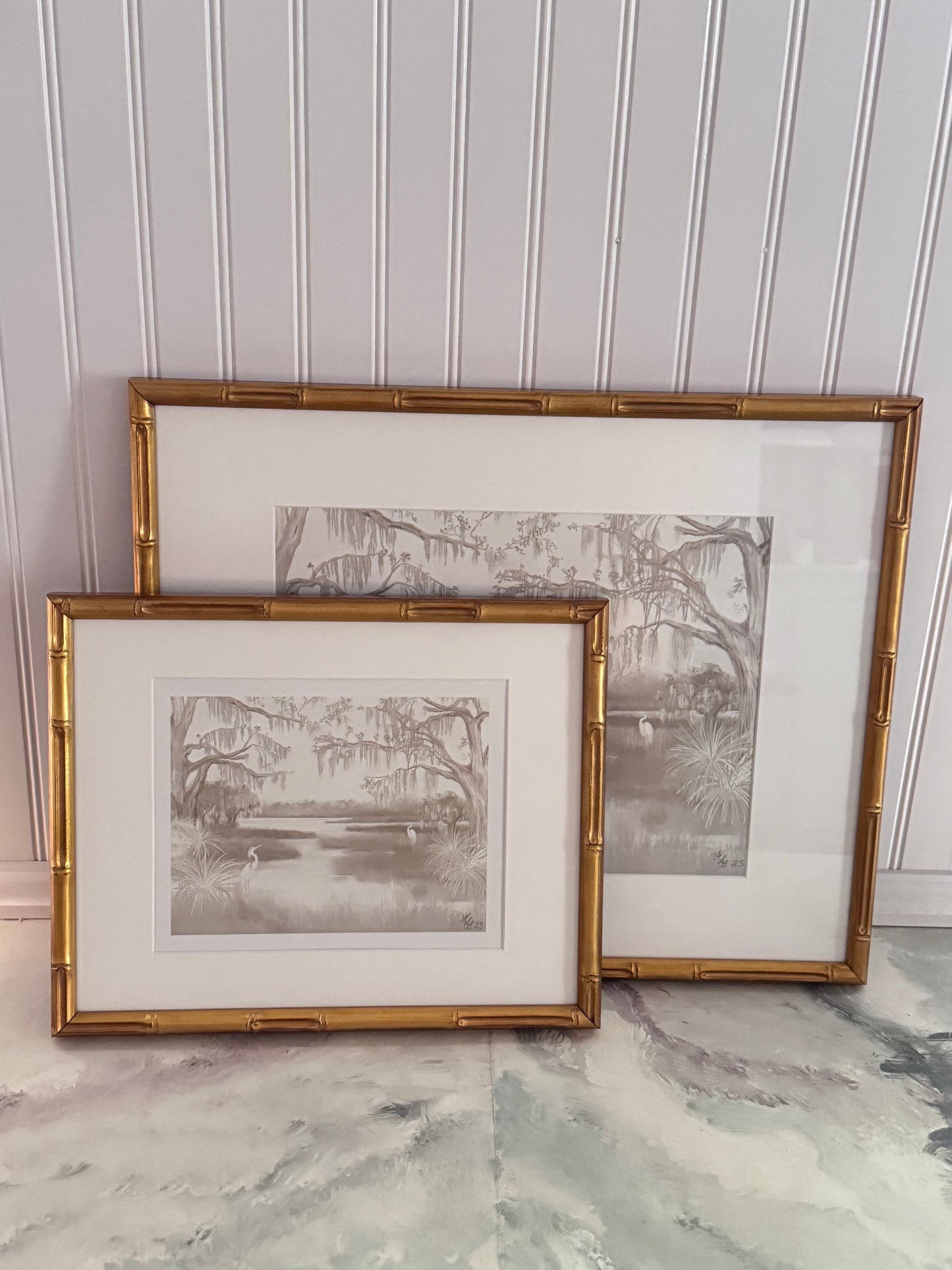 "Sepia Marsh” Giclee Print