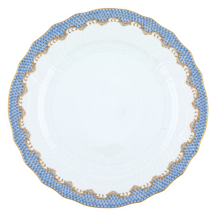 Light Blue Fish Scale Dinner