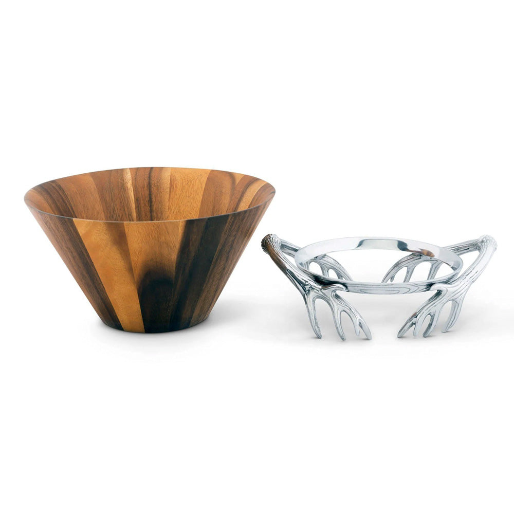 Antler Salad Bowl