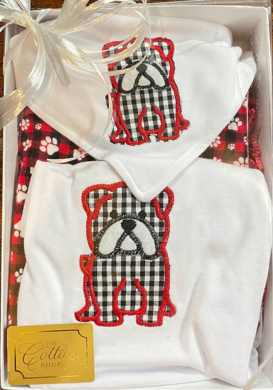 Bulldog Baby Set