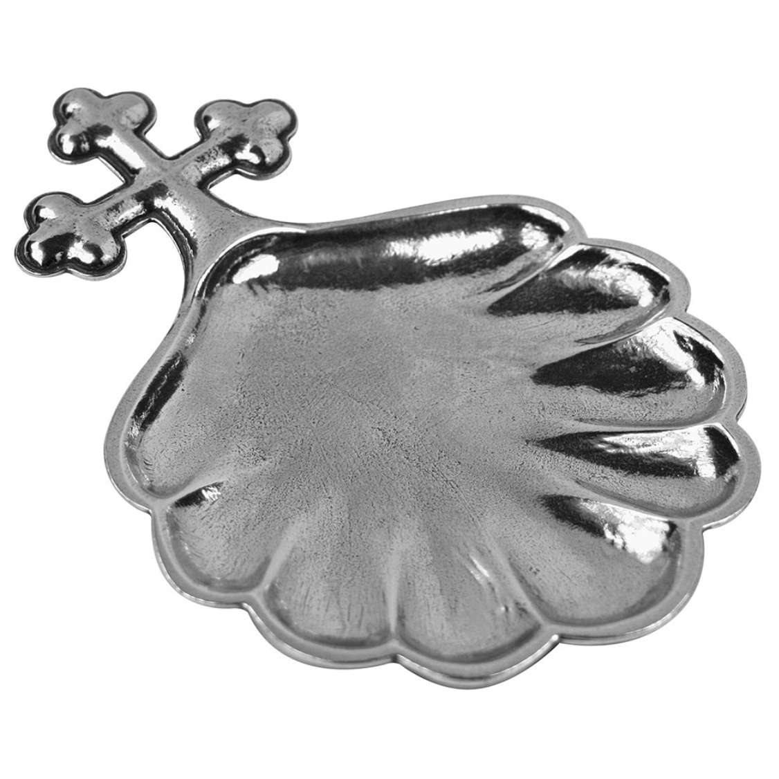 Pewter Baptism Shell & Cup Set