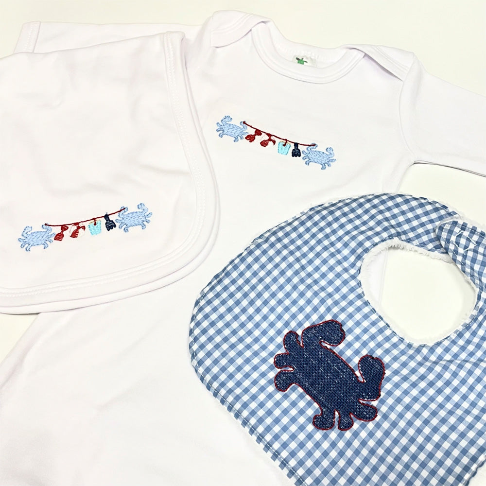 Blue Crab Baby Set