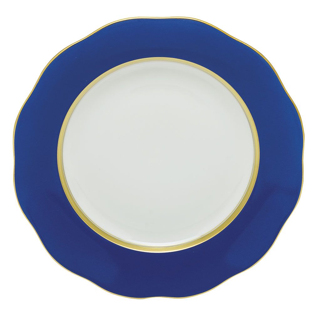 Silk Ribbon Dessert Plate