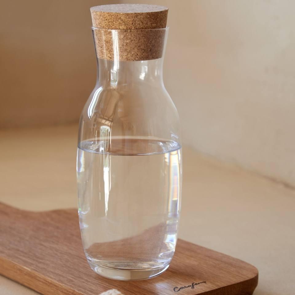 Alegra Glass Carafe w/Cork Stopper