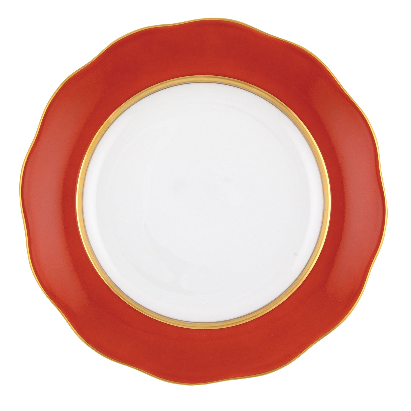 Silk Ribbon Dessert Plate