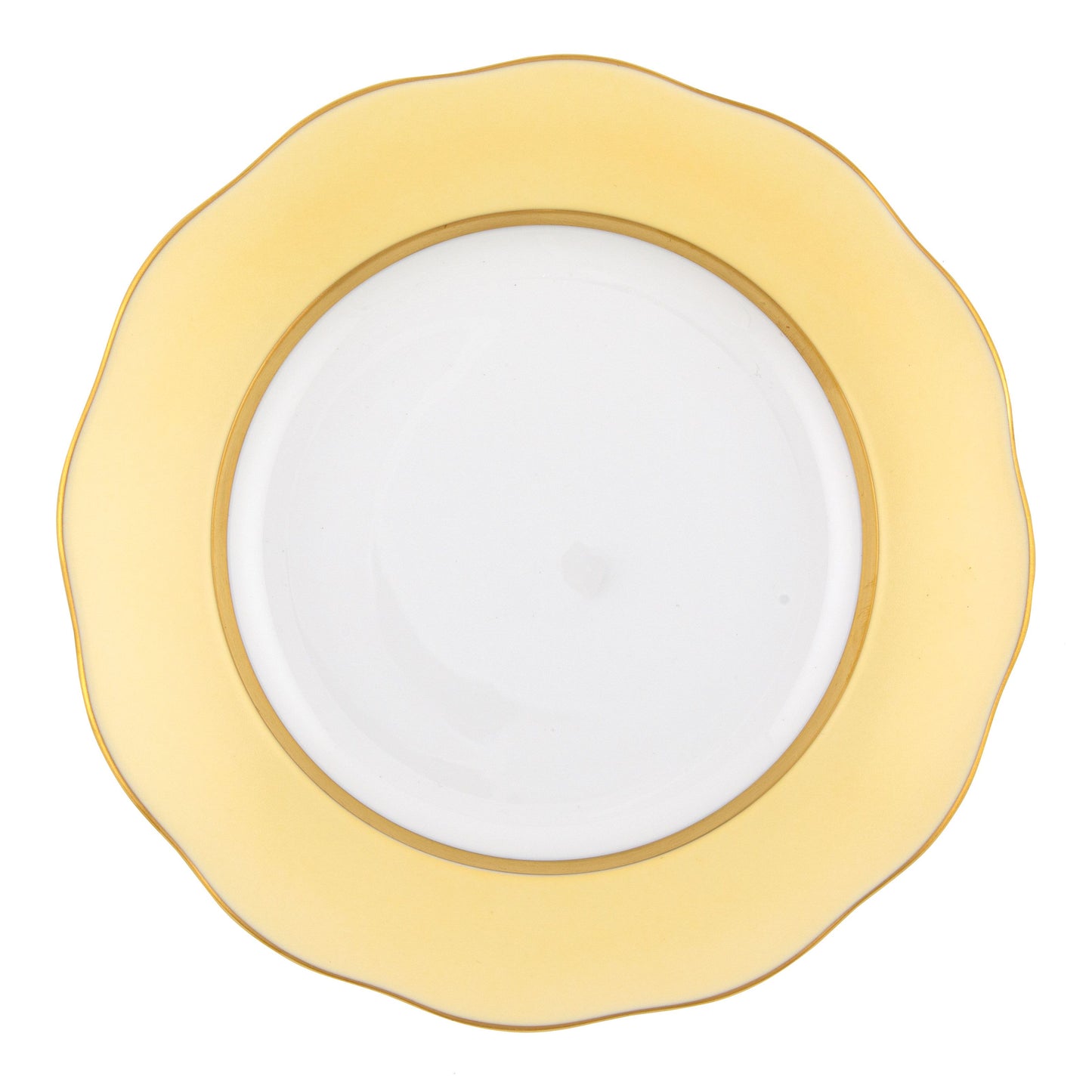 Silk Ribbon Dessert Plate
