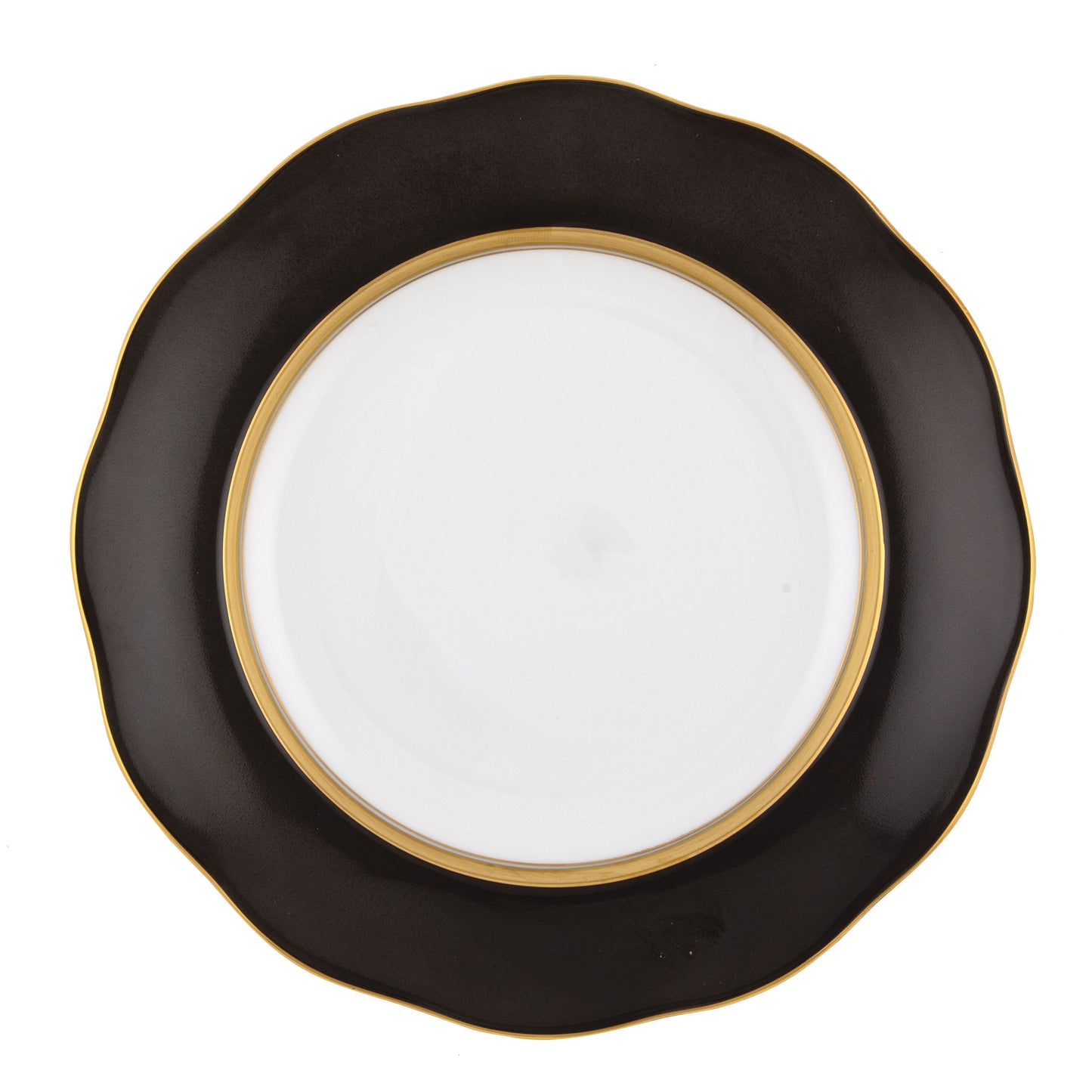 Silk Ribbon Dessert Plate