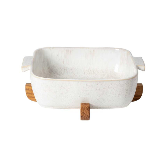Eivissa Square Baker w/ Wood Trivet