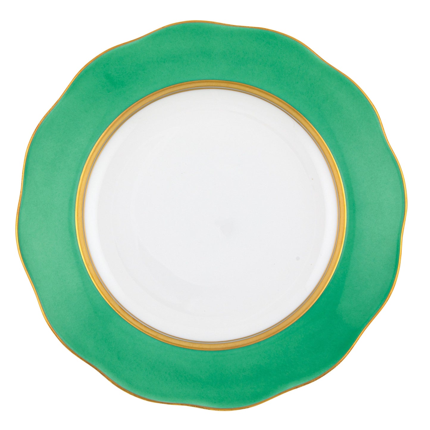 Silk Ribbon Dessert Plate