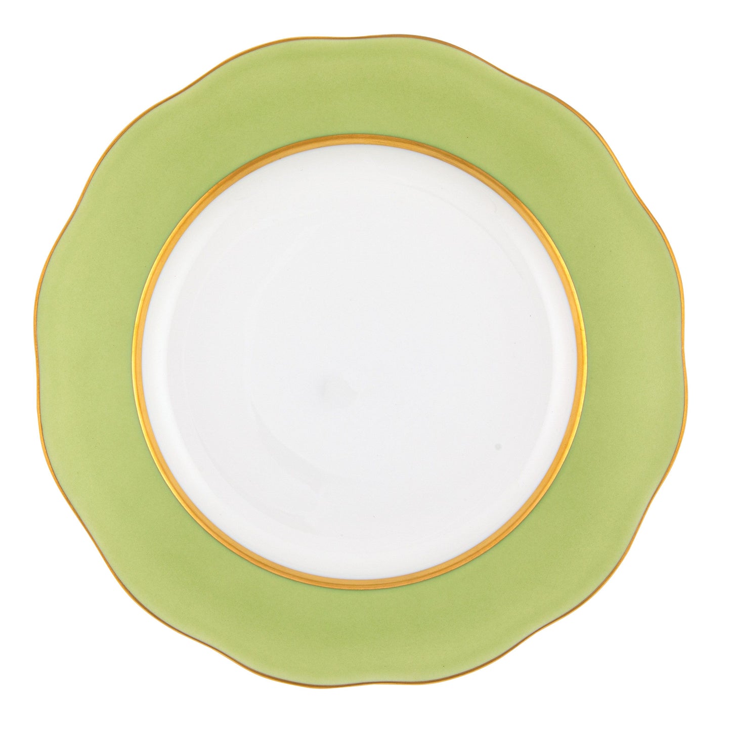Silk Ribbon Dessert Plate