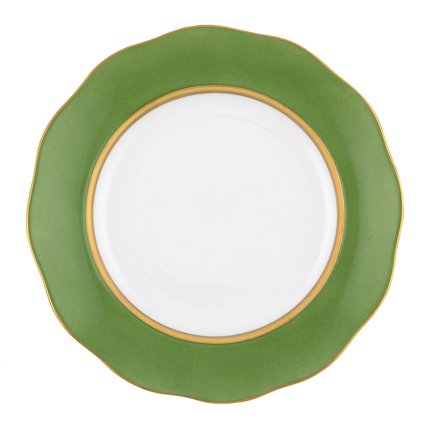 Silk Ribbon Dessert Plate