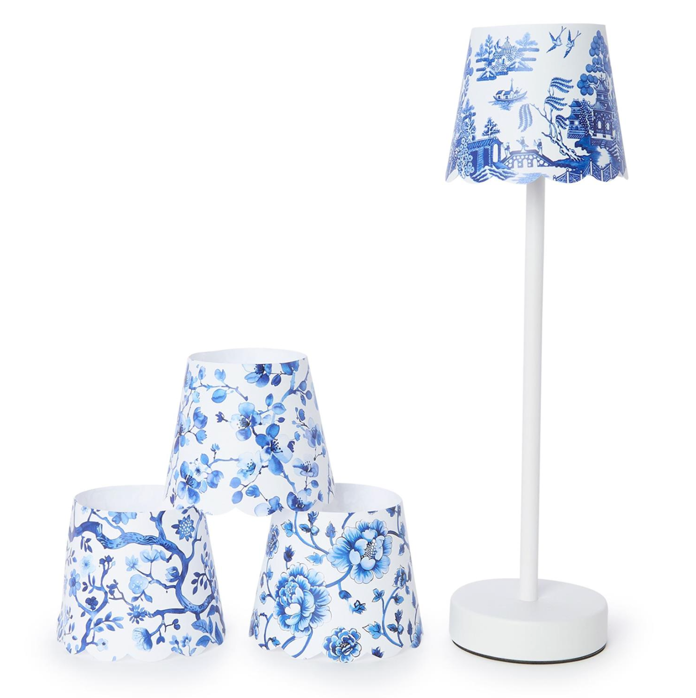 Chinoiserie Paper Table Lamp Shade