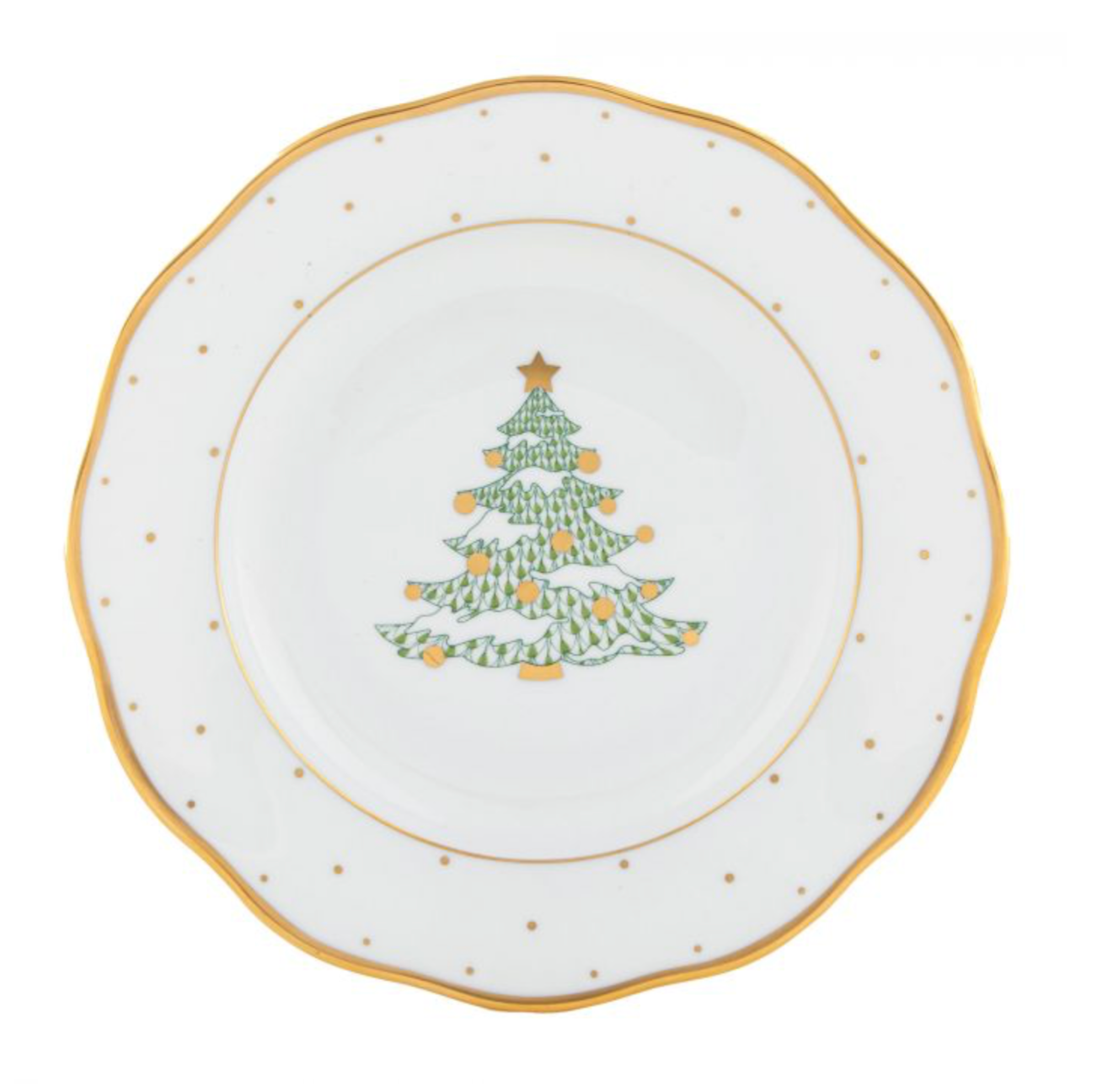 Christmas Dessert Plate