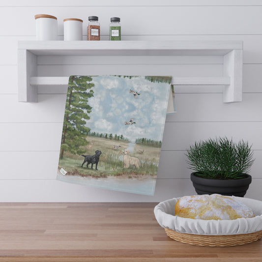 Woodland Friends Tea Towel