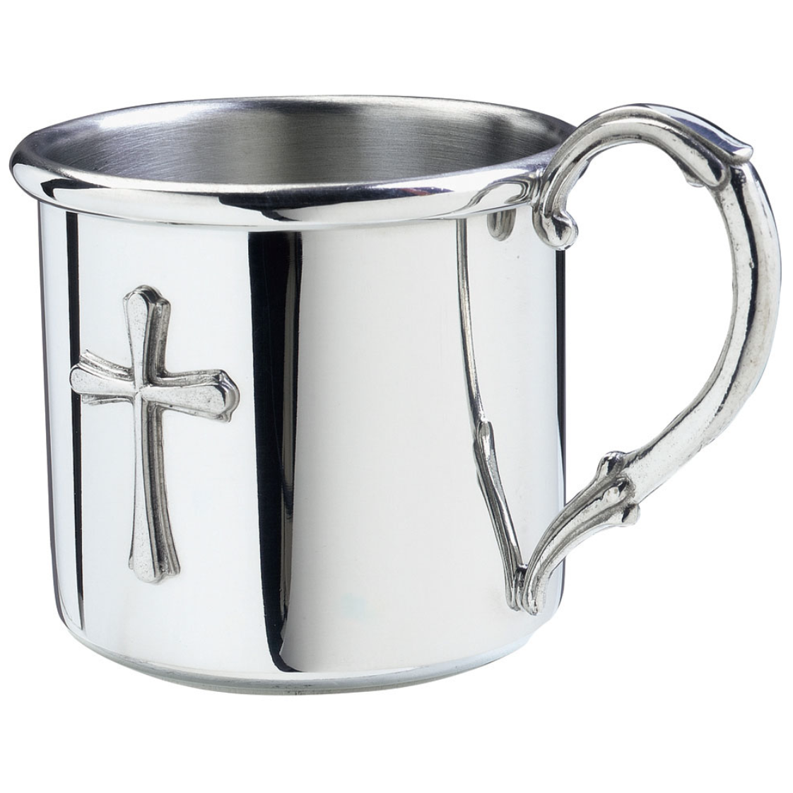 Pewter Baptism Shell & Cup Set