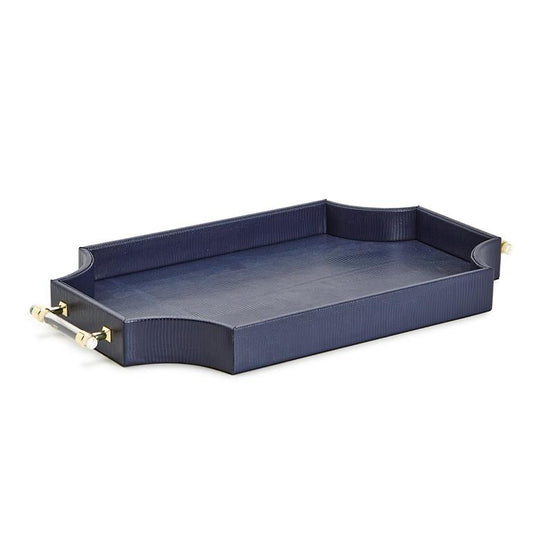 Regency Navy Rectangle Tray