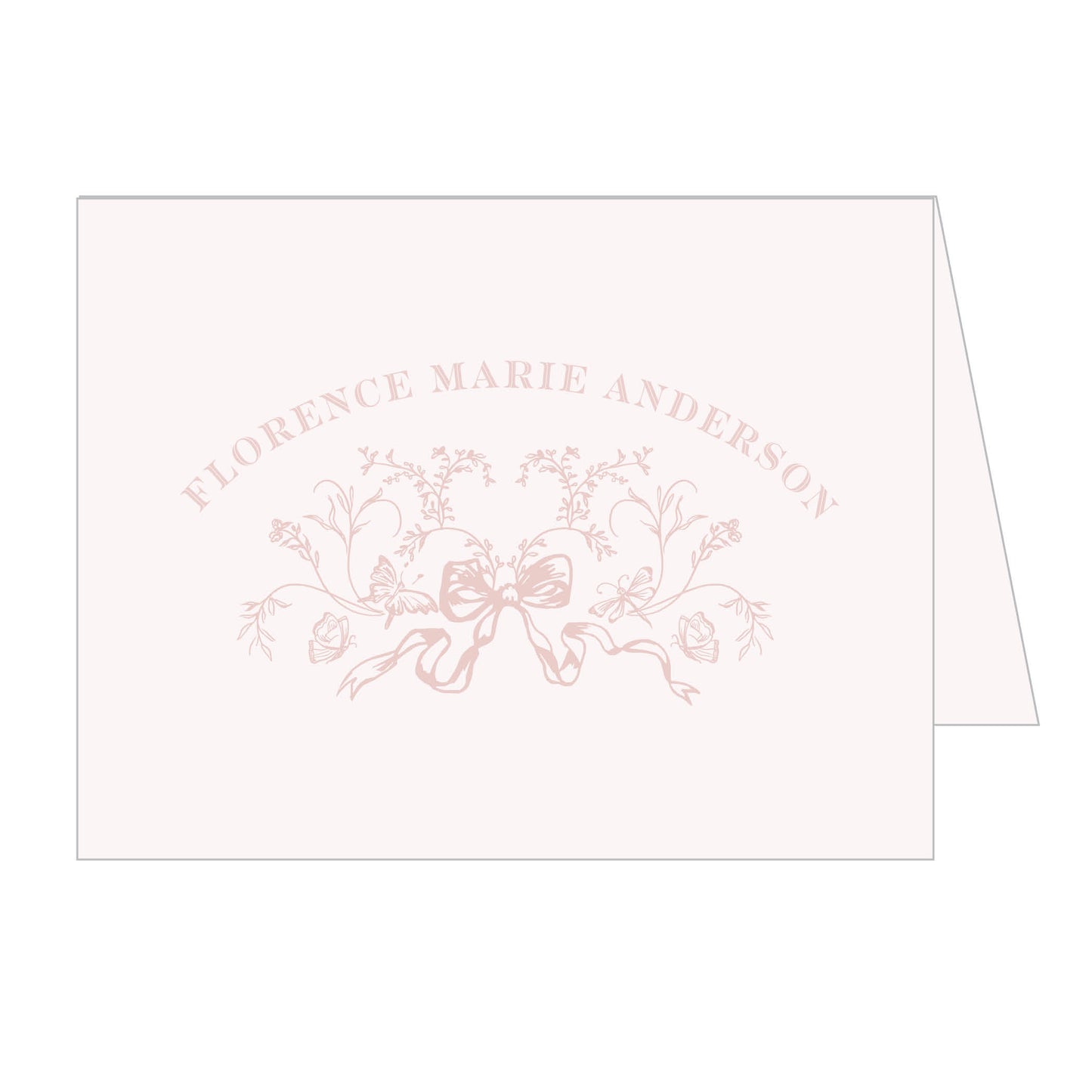 Floral Elegance Note