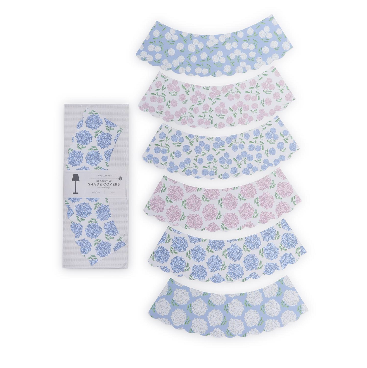 Floral Paper Table Lamp Shade