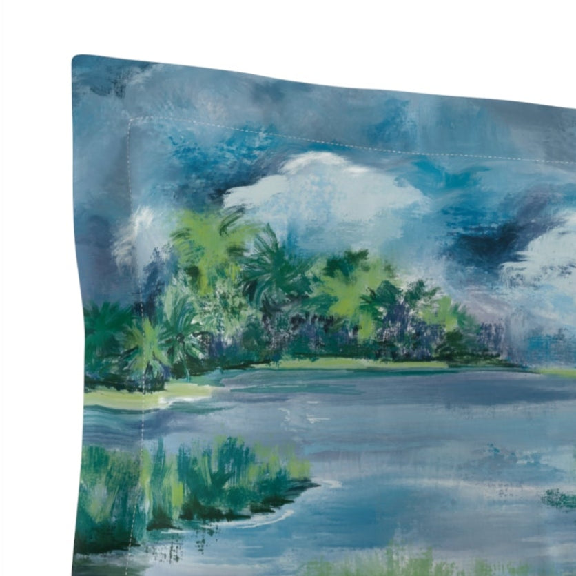 Midnight Marsh Pillow Cover