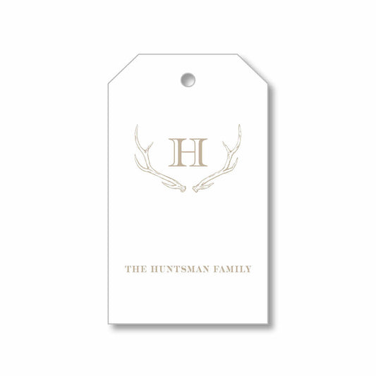 Gift Tag - Antler