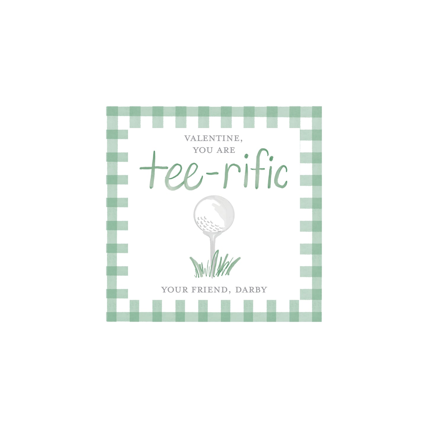 Golf Valentine