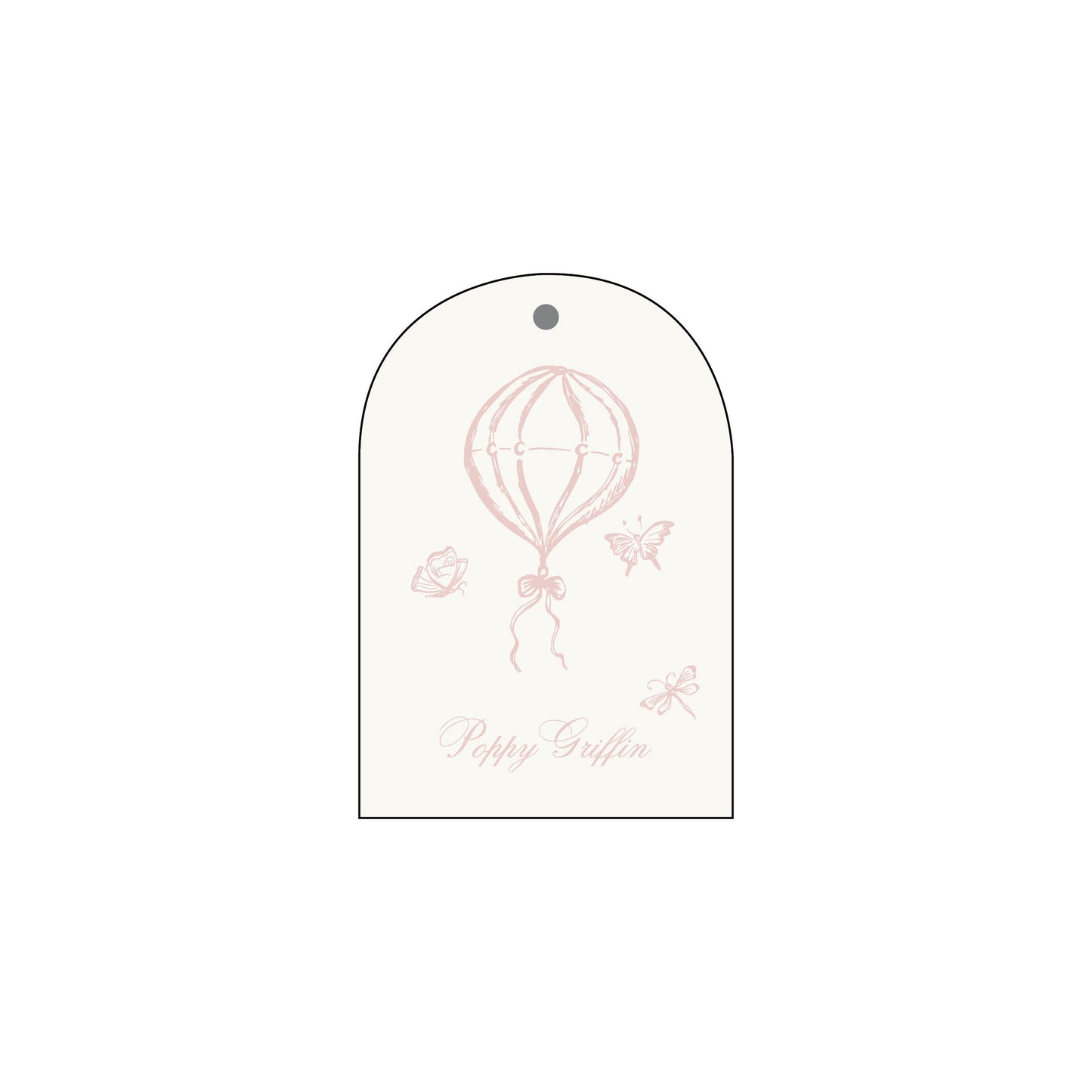 Hot Air Balloon Tag