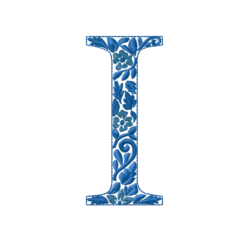 Embroidery Chinoiserie Font