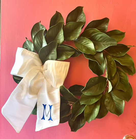 Silk Wreath Sash