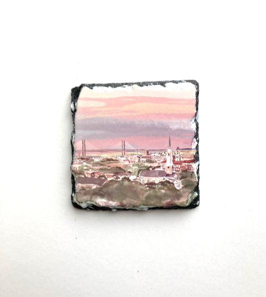 Savannah Skyline Slate Coaster