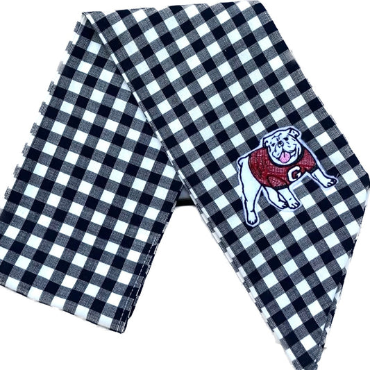 Bulldog Wreath Sash