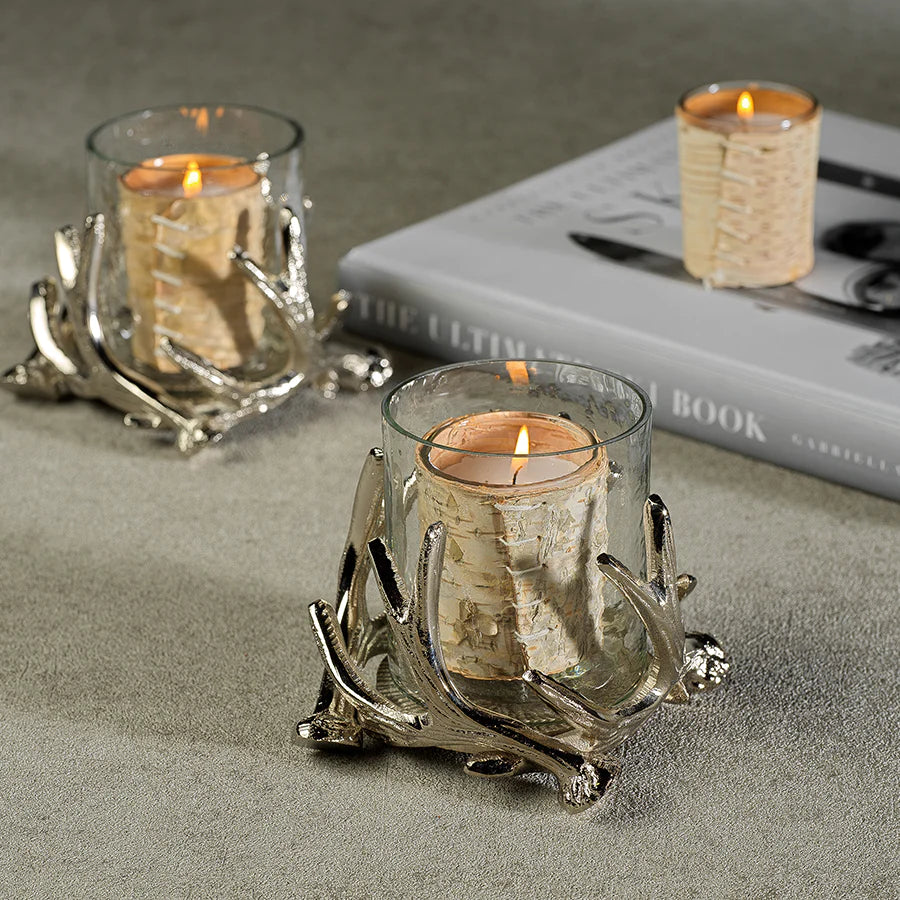 Antler Candle Holder
