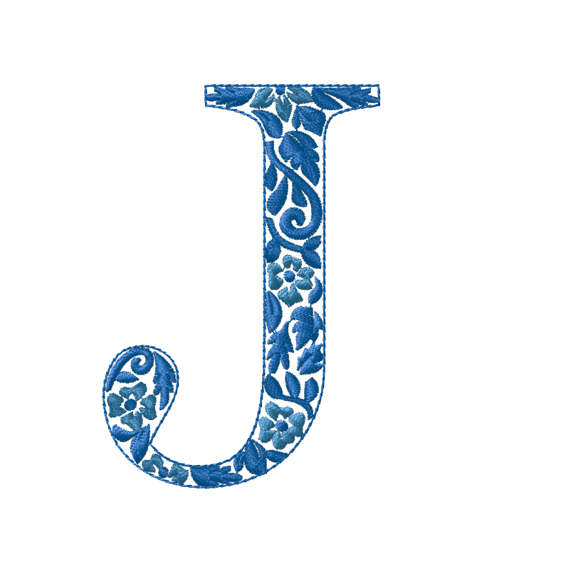 Embroidery Chinoiserie Font