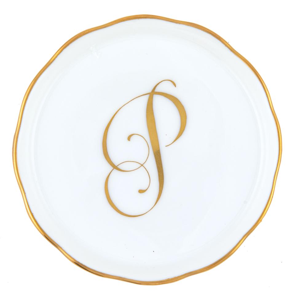 Monogram Coaster