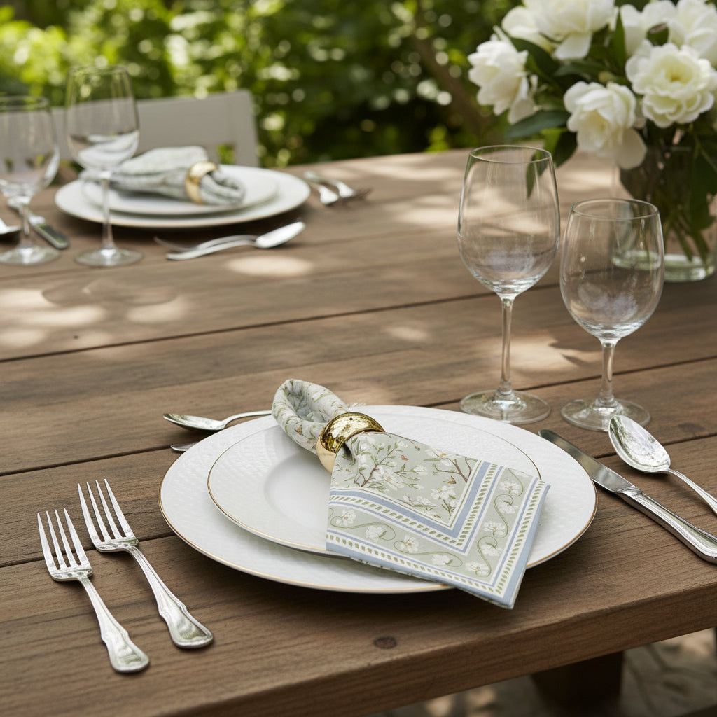 Magnolia Garden Dinner Napkins